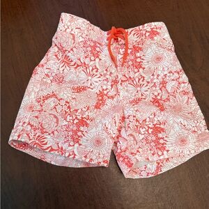 Janie and Jack Liberty Fairy Land Floral Swim Trunks